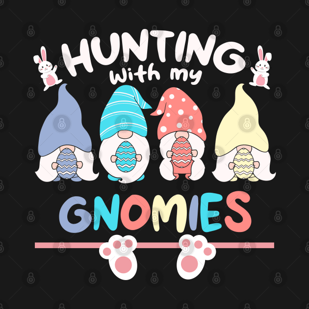 HUNTING WITH MY GNOMIES EASTER 2024 by Lolane