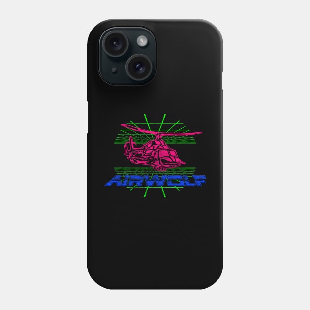 Airwolf Phone Case by Doc Multiverse Designs