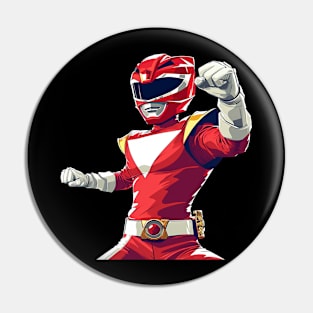 red ranger Pin