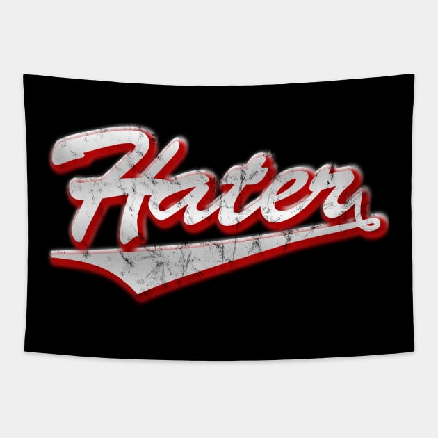 Funny Vintage Hater Tapestry by Dojaja