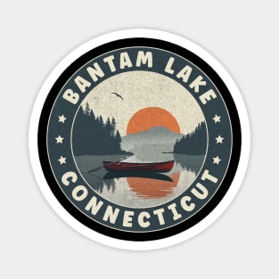 Bantam Lake Connecticut Sunset Magnet