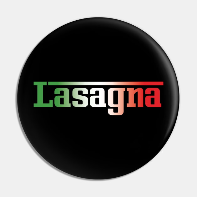 Lasagna Pin by Pop Art Saints