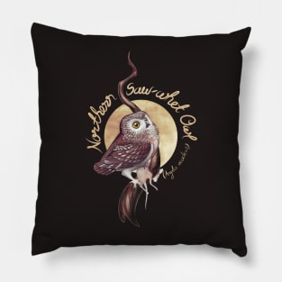 Northern Saw-whet Owl Pillow