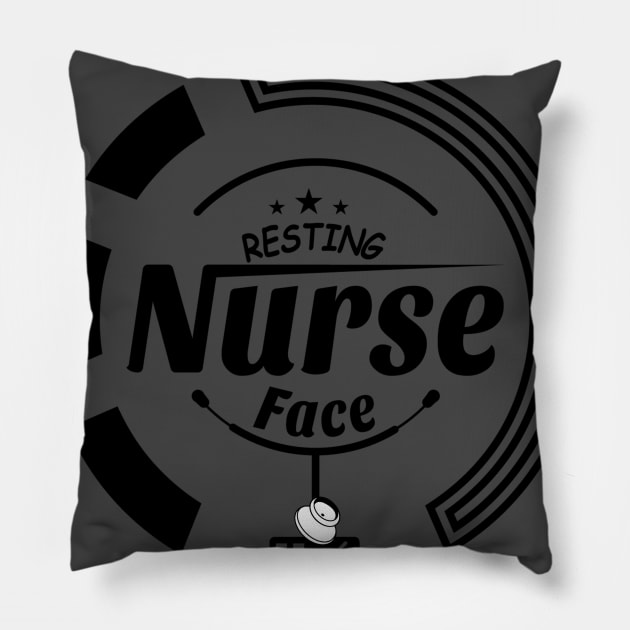 Nursing Face Pillow by madlymelody