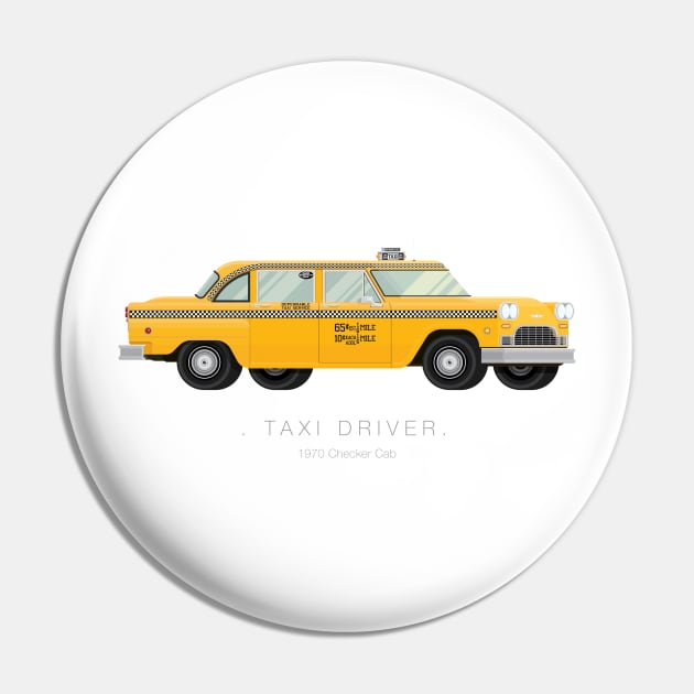 Taxi Driver - Famous Cars Pin by Fred Birchal