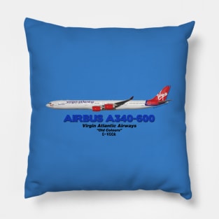 Airbus A340-600 - Virgin Atlantic Airways "Old Colours" Pillow