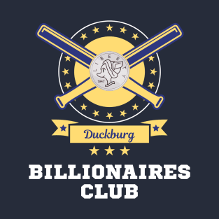 Duckburg Billionaires Club Baseball T-Shirt