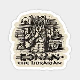 Conan the Librarian Magnet