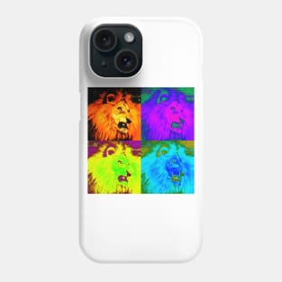 African Lion - Pop Art Design Phone Case