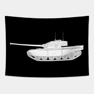 Centurion Mk. 3 and nothing else Tapestry