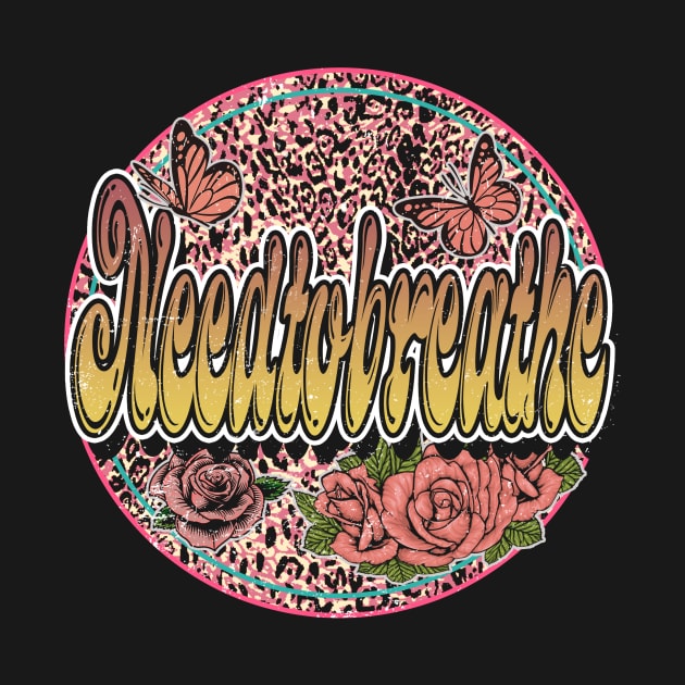 Graphic Proud Needtobreathe Name Flower Birthday 70s 80s 90s Vintage Styles by Gorilla Animal