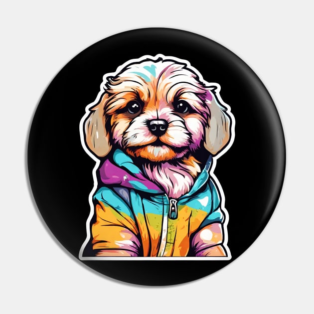 tie-dye Pin by Jhontee