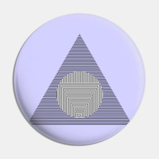 Triangle Circle Triangle Pin