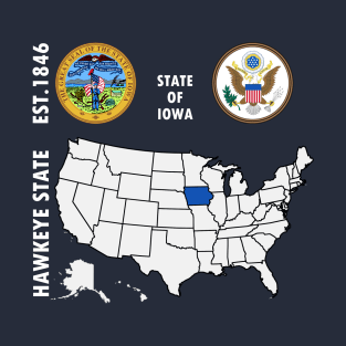 State of Iowa T-Shirt