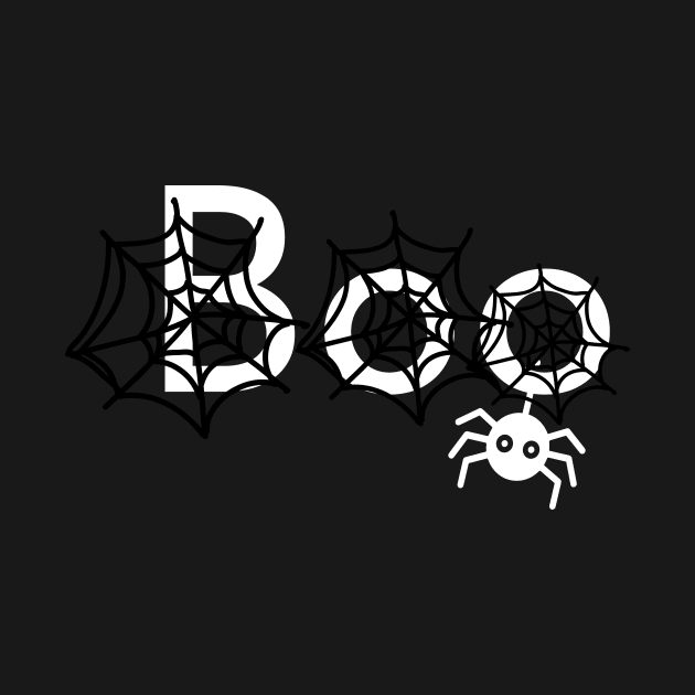 Boo spider unisex t-shirt by SunArt-shop