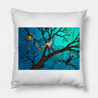 Tree Surgeons Pillow