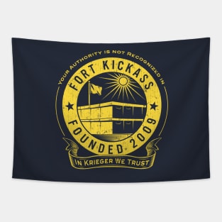 Fort Kickass Tapestry