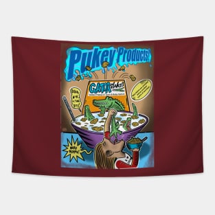 Pukey products 11 “Gator Flakes” Tapestry