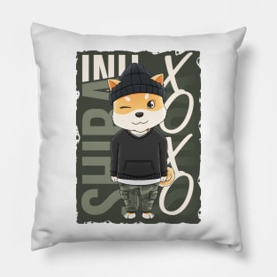 Shiba Inu XoXo Pillow