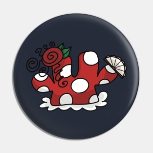 Flamenco art Pin