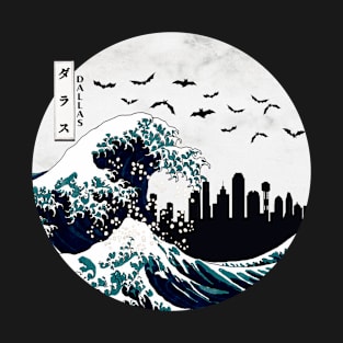 Dallas Kanagawa Wave Dark T-Shirt