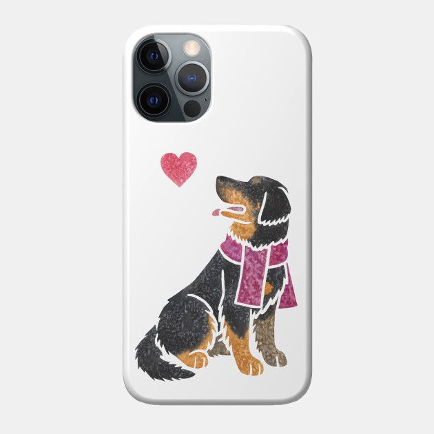 Watercolour Hovawart dog - Hovawart - Phone Case
