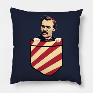 Friedrich Nietzsche In My Pocket Pillow