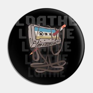 Loathe Cassette Pin