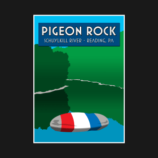 Pigeon Rock - Schuylkill River T-Shirt