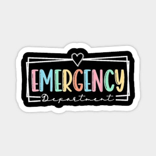 Emergency Department Registered Emergency Nurse RN Vintage T-Shirt Magnet