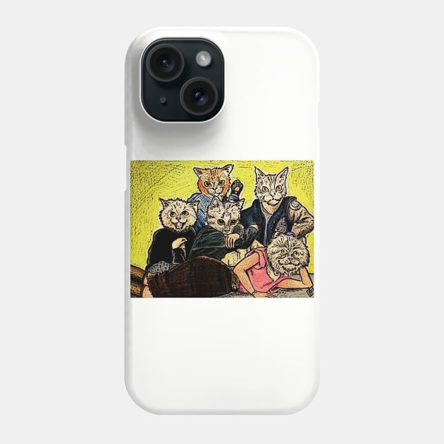 Sincerely Yours, The Kitten Club Phone Case by ckrickett