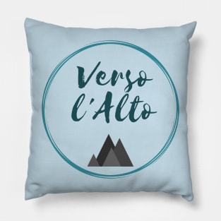 Verso l'alto- To the Heights! Blessed Pier Giorgio Frassati Pillow