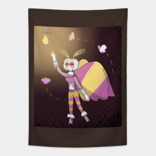 Mothwoman (rosy maple) Tapestry