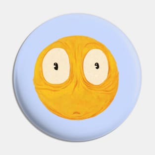 Shocked Emoji Pin