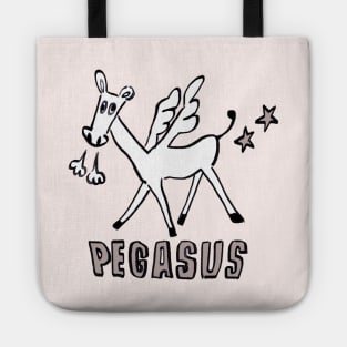 the pegasus t-shirt / oyasumi punpun Tote