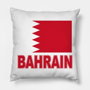 The Pride of Bahrain - National Flag Design Pillow