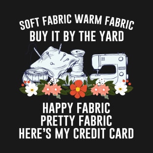 Soft fabric warm fabric buy it by the yard T-Shirt