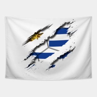 Uruguay Football Tapestry