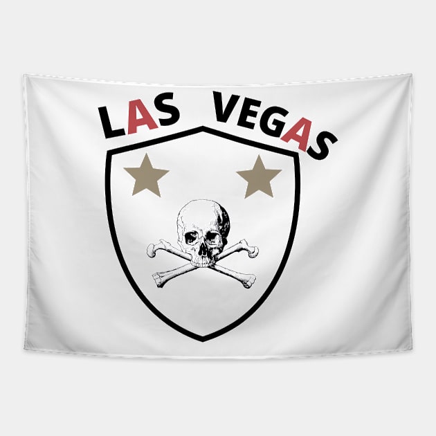 Vegas Skulls Tapestry by In Asian Spaces