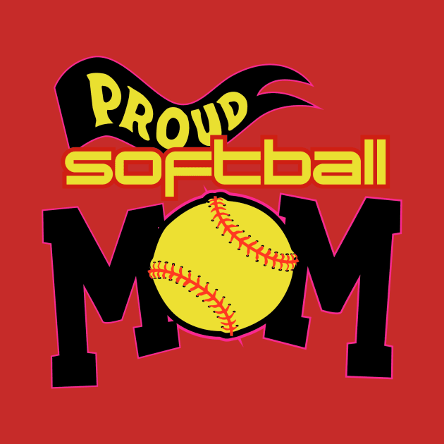 Proud softball mom by Spikeani