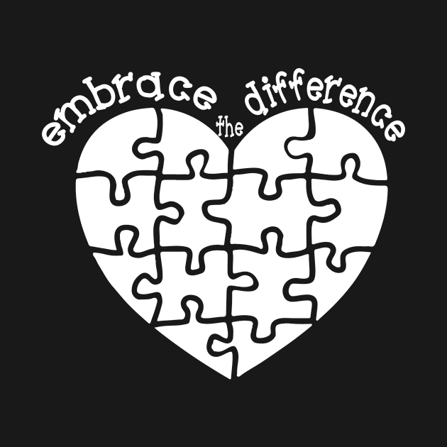 Autism Awareness Embrace Differences by nevilleanthonysse