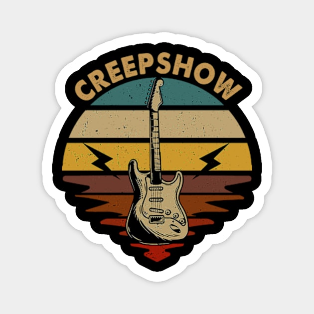 Vintage Guitar Beautiful Name Creepshow Personalized Magnet by BoazBerendse insect