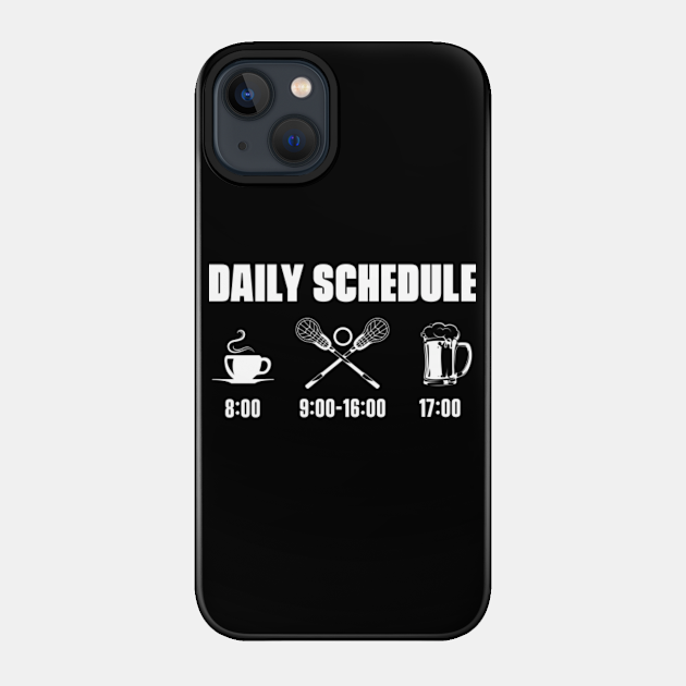 Lacrosse Goalie Goalkeeper - Lacrosse Goalie - Phone Case