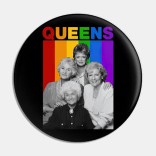 Golden Girls Queens Pin