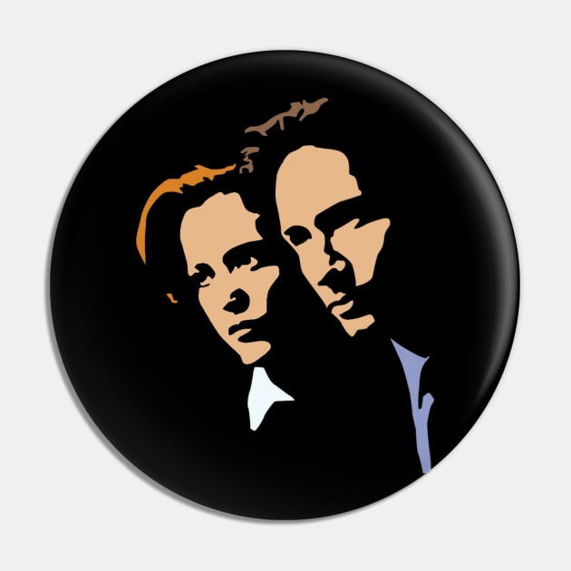 Mulder Scully Pin by Thirrin