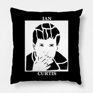 Ian Curtis fan art Pillow