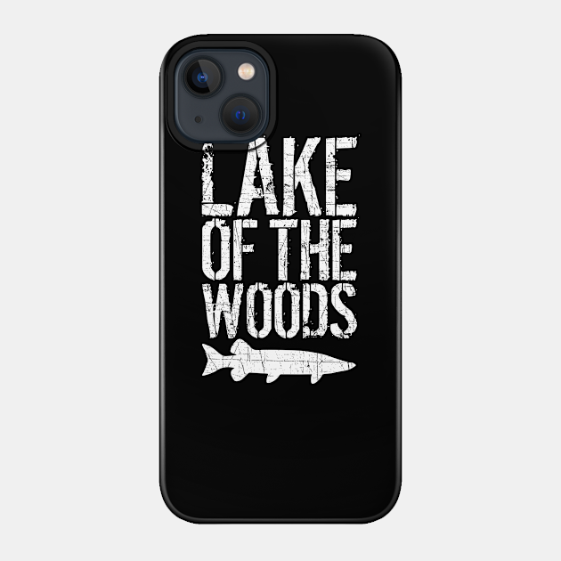 Lake Of The Woods Musky Fishing Gift - Musky Fishing Gift - Phone Case