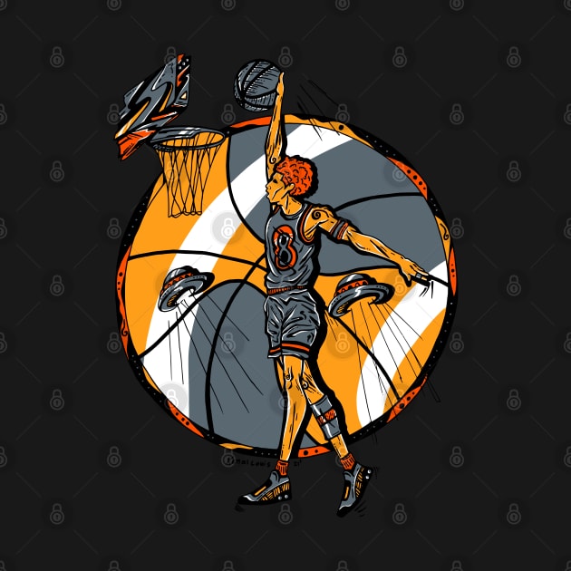 Orangrey Legendary Baller Number 8 by kenallouis