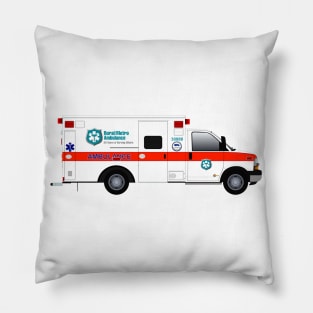 Rural Metro ambulance Knox County TN (old skin) Pillow