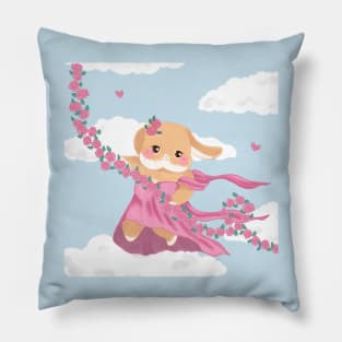 goddess of love Bailey Aphrodite the Bunny  | Bunniesmee Pillow